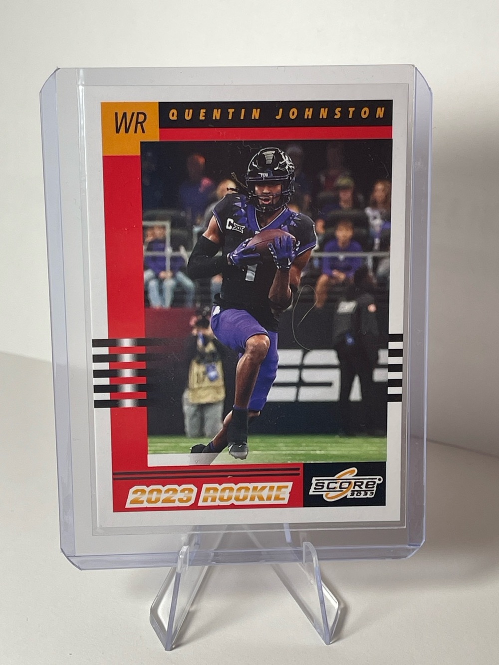 Score 2003 Throwback Rookie #6 Quentin Johnston - TCU LA Chargers